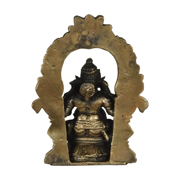 Decor_Copper_Handmade_Prabhavalli_Ganesha_3.75_inches_Sitting_Idol_Statue_Showpiece_for_Home_Temple_Decor_II_Office_Desk_II_Nice_Gift_Ideal_for_Good_Luck_Wishes_II