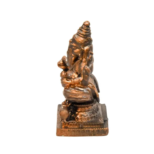 _1.5_inches,_Handmade_Copper_Ganesha_Idol_,_40_Grams_,_Patina_Antique_Finish_,_Pack_of_1_Piece