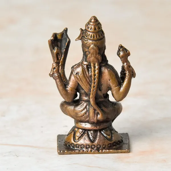 _1.75_inches,_Copper_Handmade_Rajarajeshwari_Idol,_40_Grams_,_Patina_Antique_Finish,_Pack_of_1_Piece