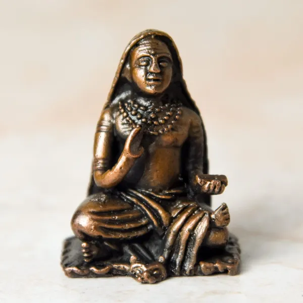 _1.25_inches,_Copper_Handmade_ShankaraCharya_Idol_,_40_Grams_,_Patina_Antique_Finish_,_Pack_of_1_Piece