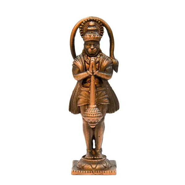 Decor_Copper_Idols_India,_2.5_inches,_Handmade_Copper_Hanuman_Idol,_40_Grams,_Patina_Antique_Finish,_Pack_of_1_Piece