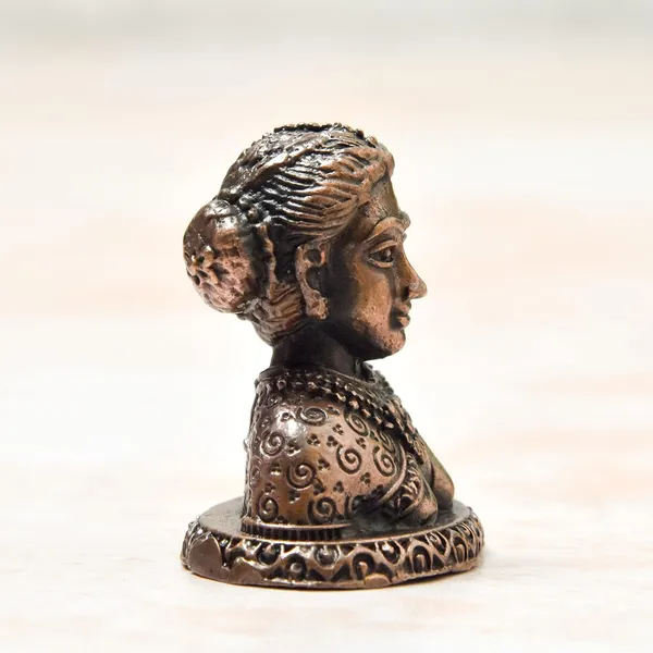 _1.5_inches,_Handmade_Copper_Gowri_Idol,_50_Grams_,_Patina_Antique_Finish_,_Pack_of_1_Piece