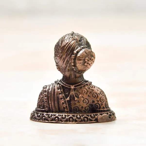 _1.5_inches,_Handmade_Copper_Gowri_Idol,_50_Grams_,_Patina_Antique_Finish_,_Pack_of_1_Piece