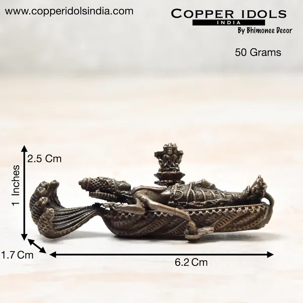 _1_inches,_Copper_Handmade_Ranganatha_Swamy_Idol,_50_Grams,_Patina_Antique_Finish,_Pack_of_1_Piece