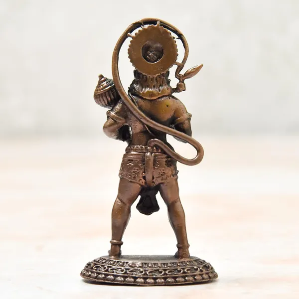 _2.75_inches,_Handmade_Copper_Hanuman_Idol,_65_Grams,_Patina_Antique_Finish,_Pack_of_1_Piece