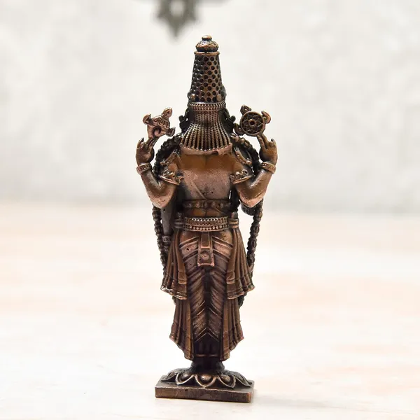 _3.25_inches,_Handmade_Copper_Balaji_Idol_Spl,_80_Grams,_Patina_Antique_Finish,_Pack_of_1_Piece