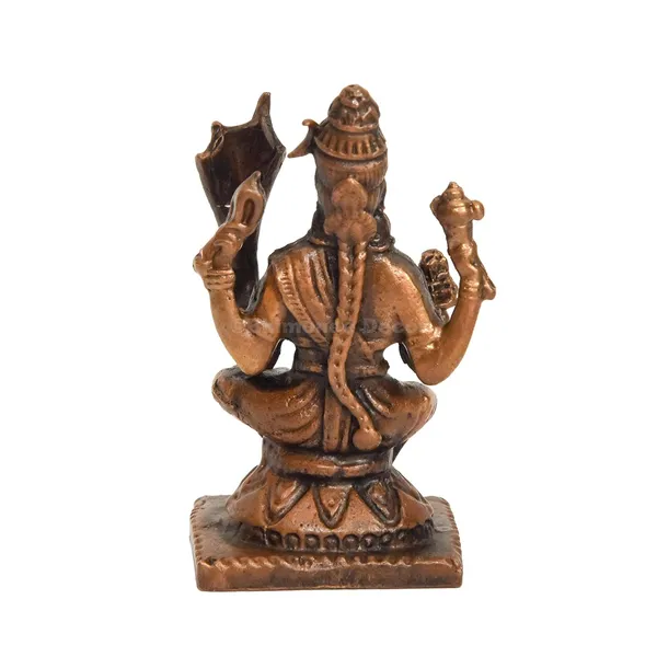 Decor_Handmade_Copper_Rajarajeshwari_Idol_2.25_inches,_Patina_Antique_Finish,_1_Piece
