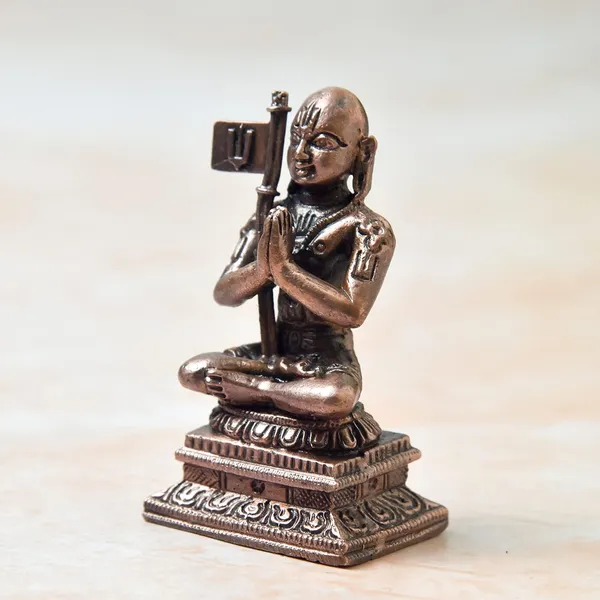 _2.25_inches,_Copper_Handmade_Shri_Ramanuja/Ramanujacharya_Idol_,Statue_of_Equality_,_90_Grams_,_Patina_Antique_Finish,_Pack_of_1_Piece