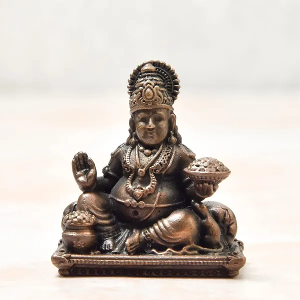 _1.9_inches,_Handmade_Copper_Indian_Maharaja_Kuber_Idol,_90_Grams,_Patina_Antique_Finish,_Pack_of_1_Piece