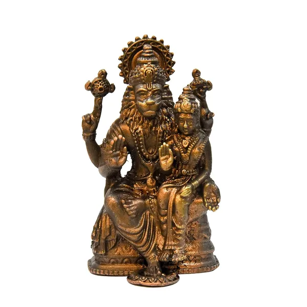 2.25_inches,_Copper_Handmade_Lakshmi_Narashimha_Idol,_90_Grams_,_Patina_Antique_Finish,_Pack_of_1_Piece