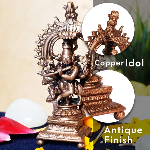 Decor_Handmade_Copper_Prabhavli_Cow_Krishna_Idol_3_inches,_90_gm,_Patina_Antique_Finish,_1_Piece