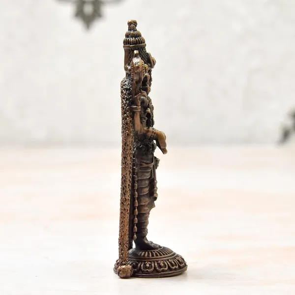 _3.5_inches,_Handmade_Copper_Balaji_Idol,_90_Grams_,_Patina_Antique_Finish_,_Pack_of_1_Piece