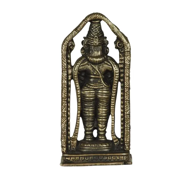Decor_Copper_Handmade_Venkateswara_Swamy__Lord_Balaji_3.8_inches_Idol_Statue_Showpiece_for_Home_Temple_Decor_II_Office_Desk_II_Nice_Gift_Ideal_for_Good_Luck_Wishes_II