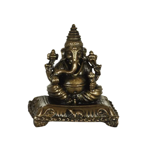 Decor_Copper_Handmade_Ganesha_2.1_inches_Sitting_Idol_Statue_Showpiece_for_Home_Temple_Decor_II_Office_Desk_II_Nice_Gift_Ideal_for_Good_Luck_Wishes_II