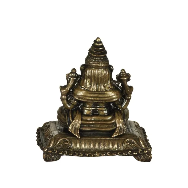 Decor_Copper_Handmade_Ganesha_2.1_inches_Sitting_Idol_Statue_Showpiece_for_Home_Temple_Decor_II_Office_Desk_II_Nice_Gift_Ideal_for_Good_Luck_Wishes_II