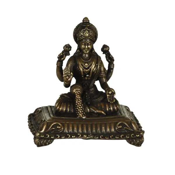 Decor_Copper_Handmade_Lakshmi_2.1_inches_Sitting_Idol_Statue_Showpiece_for_Home_Temple_Decor_II_Office_Desk_II_Nice_Gift_Ideal_for_Good_Luck_Wishes_II