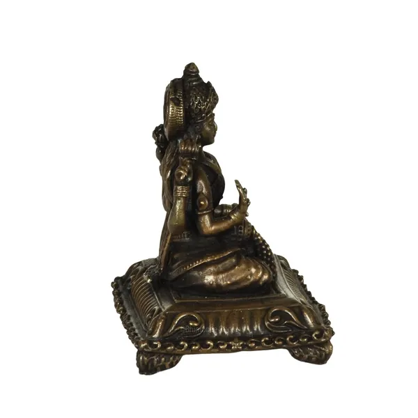 Decor_Copper_Handmade_Lakshmi_2.1_inches_Sitting_Idol_Statue_Showpiece_for_Home_Temple_Decor_II_Office_Desk_II_Nice_Gift_Ideal_for_Good_Luck_Wishes_II