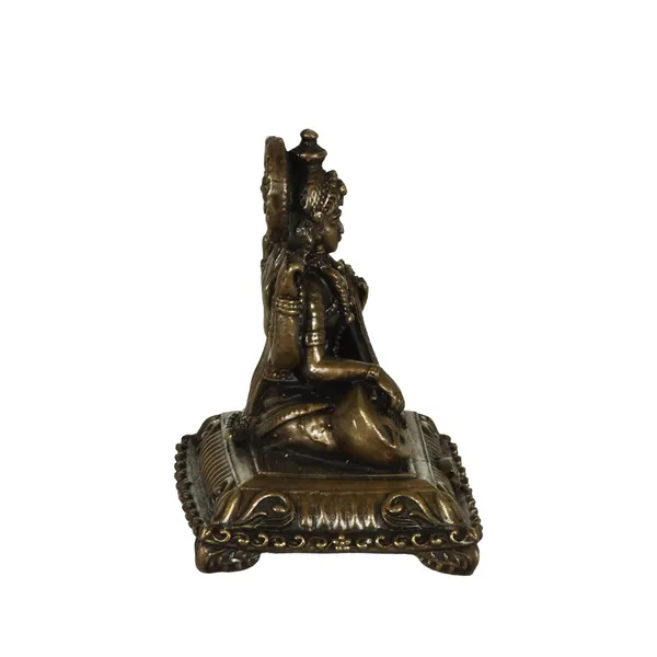 Decor_Copper_Handmade_Saraswati_2.1_inches_Sitting_Idol_Statue_Showpiece_for_Home_Temple_Decor_II_Office_Desk_II_Nice_Gift_Ideal_for_Good_Luck_Wishes_II