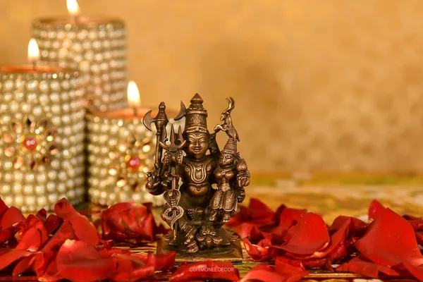 Decor_Copper_Handmade_Lord_Shiv_Parwati_Idol__Shiv_Parivar_3_inches_Idol_Statue_for_Home_Temple_Decor_II_Office_Desk_II_Nice_Gift_Ideal_for_Good_Luck_Wishes_II