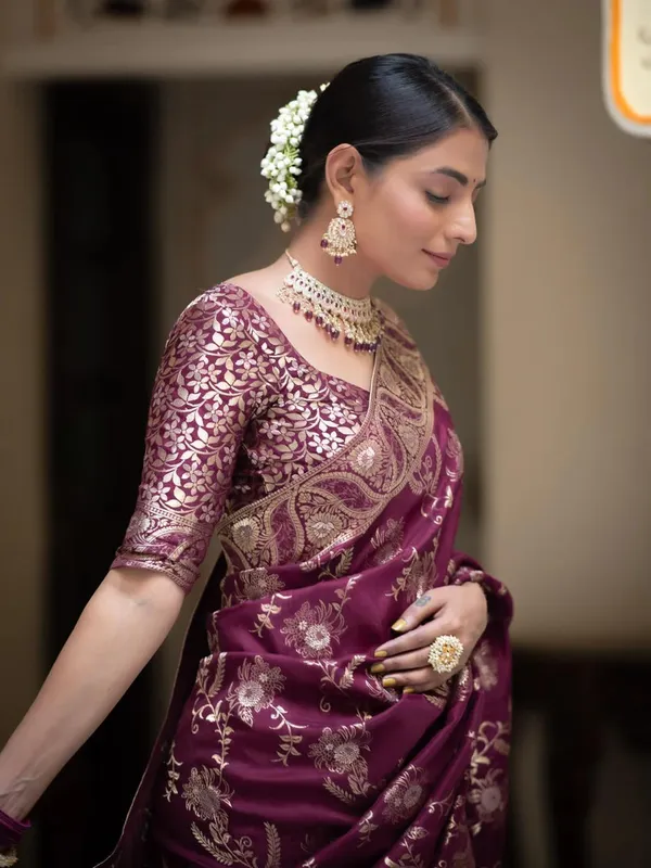 Woven_Kanjivaram_,_Banarasi_Jacquard_Saree