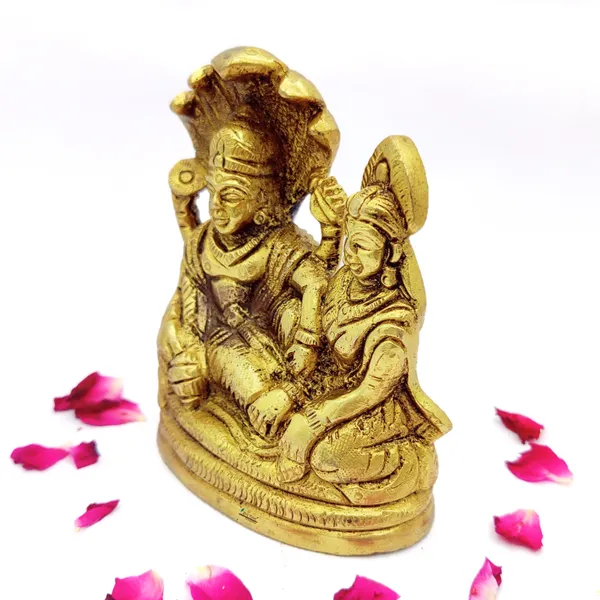 Brass_Lord_Vishnu_And_Lakshmi_Ji_On_Sheshnaag_Ji_Murti_Idol_For_Your_Home_Puja_Pooja_Room_Golden_(10_X_9_X_4.5_Cm)