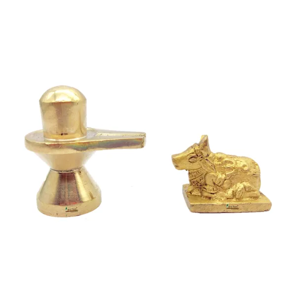 Brass_Shivling_And_Nandi_Murti_Idol_For_Your_Home_Puja_Pooja_Room_Golden