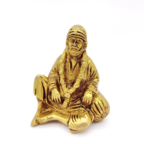 Brass_Sai_Baba_Murti_Idol_For_Your_Home_Puja_Pooja_Room_Golden_(_9_X_7_X_5_Cm_)