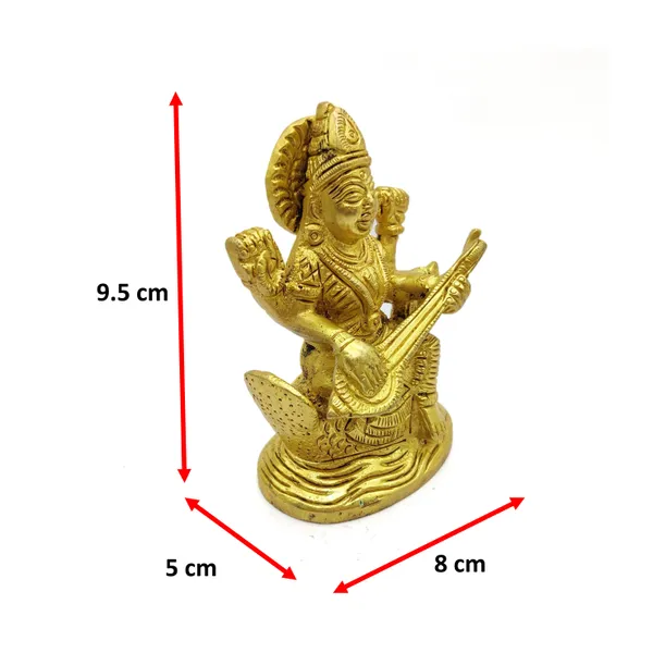 Brass_Maa_Saraswati_Ji_Murti_Idol_for_Your_Home_Puja_Pooja_Room_Golden_(_9.5_X_8_X_5_Cm_)