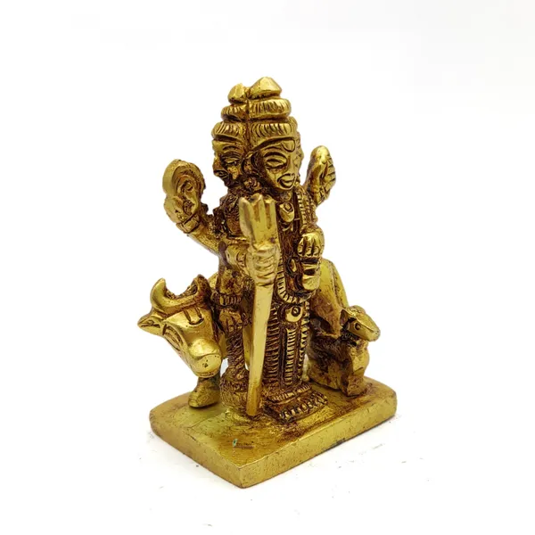 Brass_Dattatreya_Ji_Murti_Sitting_Idol_For_Your_Home_Puja_Pooja_Room_Golden_(7_X_5_X_3.5_Cm)