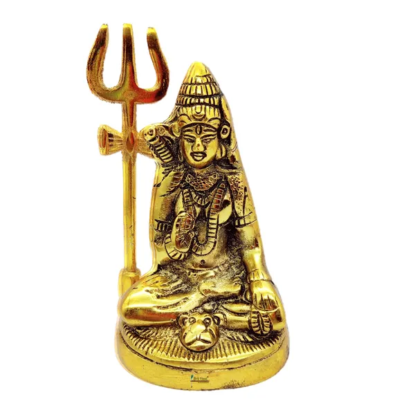 Lord_Shiva_Sitting_with_trishul_Statue_Metal_gold
