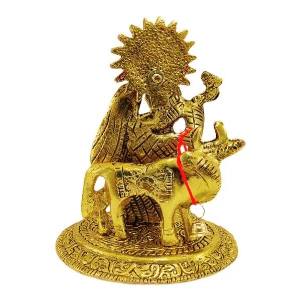 Golden_Metal_Radha_Krishna_With_Cow_Statue_Metal_Showpiece