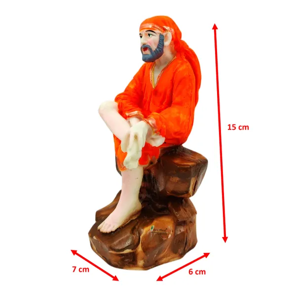 Sai_Baba_Sitting_on_Stone_Statue_15cm