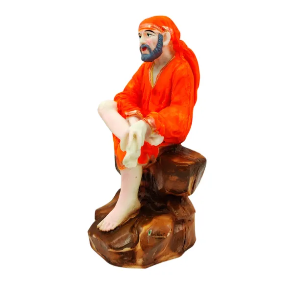 Sai_Baba_Sitting_on_Stone_Statue_15cm