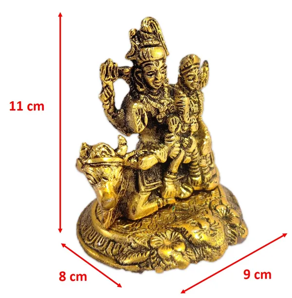 Shiva_Parvati_Ganesh_Karthikeya_sampurna_Shiv_parivar_Sitting_on_Nandi_with_trishul_Figurine_Metal_gold