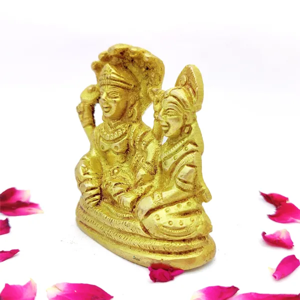 Brass_Lord_Vishnu_And_Lakshmi_Ji_On_Sheshnaag_Ji_Murti_Idol_Figurine_Statue_For_Your_Home_Puja_Pooja_Room_Golden_(8_X_8_X_3_Cm)