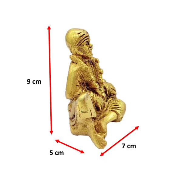 Brass_Sai_Baba_Murti_Idol_For_Your_Home_Puja_Pooja_Room_Golden_(_9_X_7_X_5_Cm_)