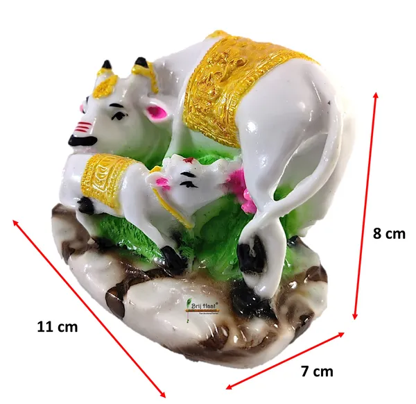 kamdhenu_Cow_with_Calf_drinking_milk_Showpiece_White