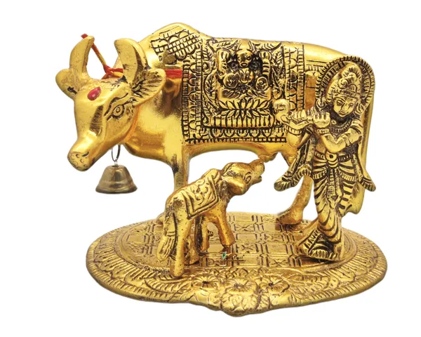Golden_Kamdhenu_Cow_And_Calf_With_Krishna_Showpiece_For_Home_Decoration_And_Decorative_Gift_Item_16Cm_Metal_Gold