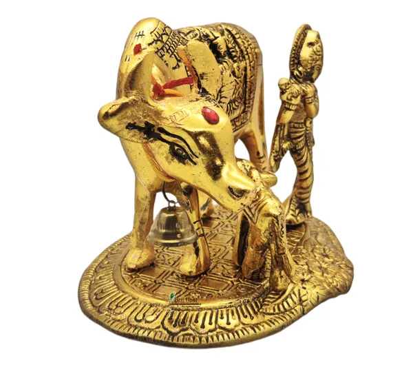 Golden_Kamdhenu_Cow_And_Calf_With_Krishna_Showpiece_For_Home_Decoration_And_Decorative_Gift_Item_16Cm_Metal_Gold