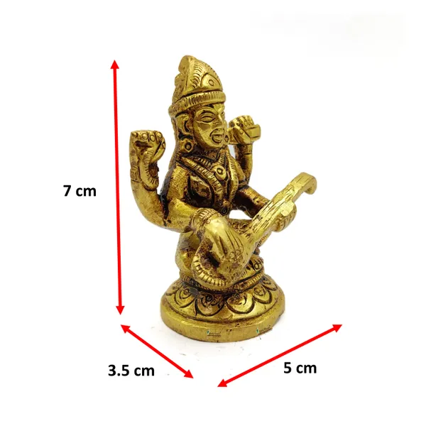 Brass_Maa_Saraswati_Ji_Murti_Idol_For_Your_Home_Puja_Pooja_Room_Golden_(_7_X_5_X_3.5_Cm_)