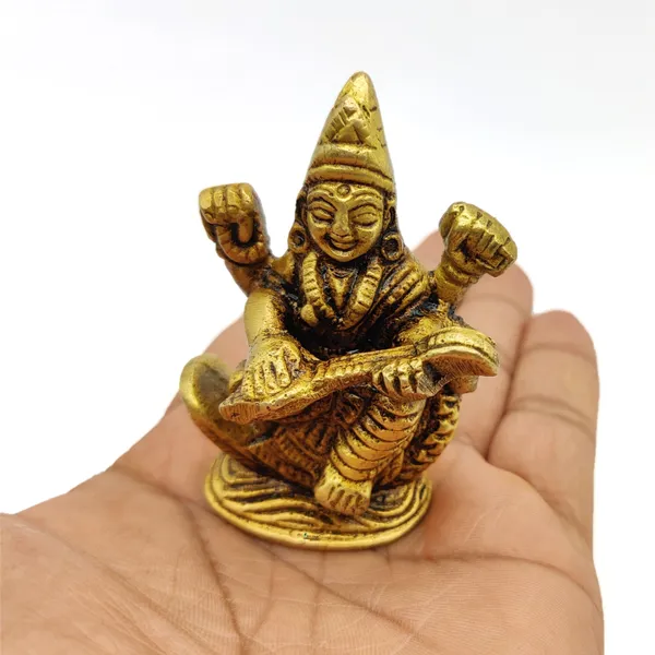 Brass_Maa_Saraswati_Ji_Murti_Idol_For_Your_Home_Puja_Pooja_Room_Golden_(_6_X_4.5_X_3_Cm_)