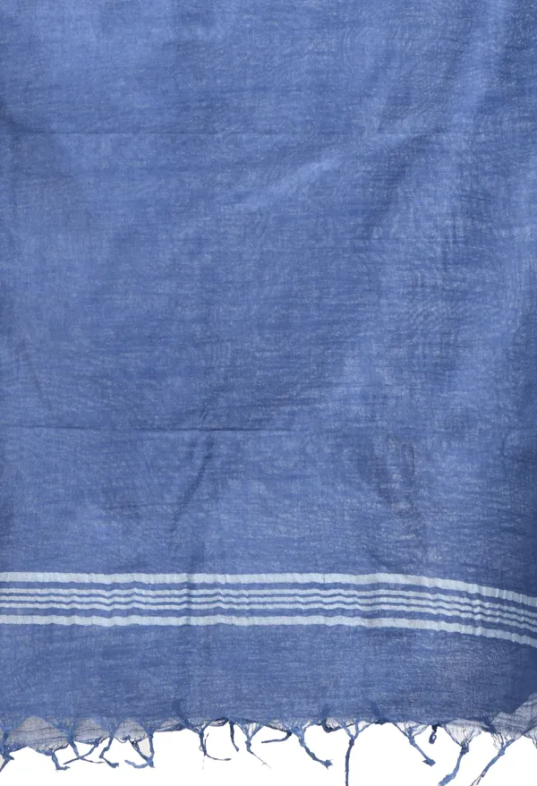 Handloom_Linen_Bhagalpuri_Dupatta_for_women's_(Blue)