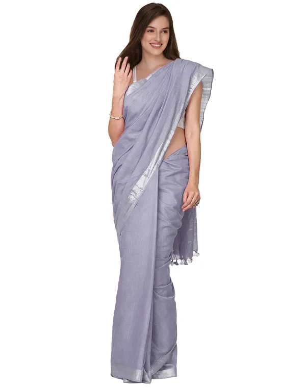 Cotton_Slub_Saree_With_Blouse_Piece