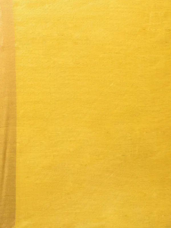 Coke_Brown_&_Canary_Yellow_Bhaglpuri_Munga_Blend_Handloom_Tussar_Saree_with_Blouse_Piece