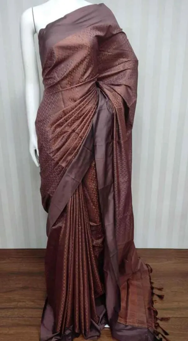 Handloom_Designer_Weaving_Linen_Tissue_Silk_Saree_with_Blouse_Piece_(Felcen_Brown)