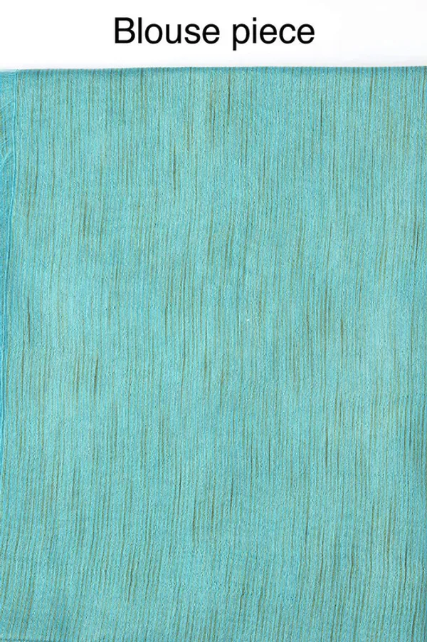 Kota_Art_Silk_Handloom_Striped_Saree_(Cyan)
