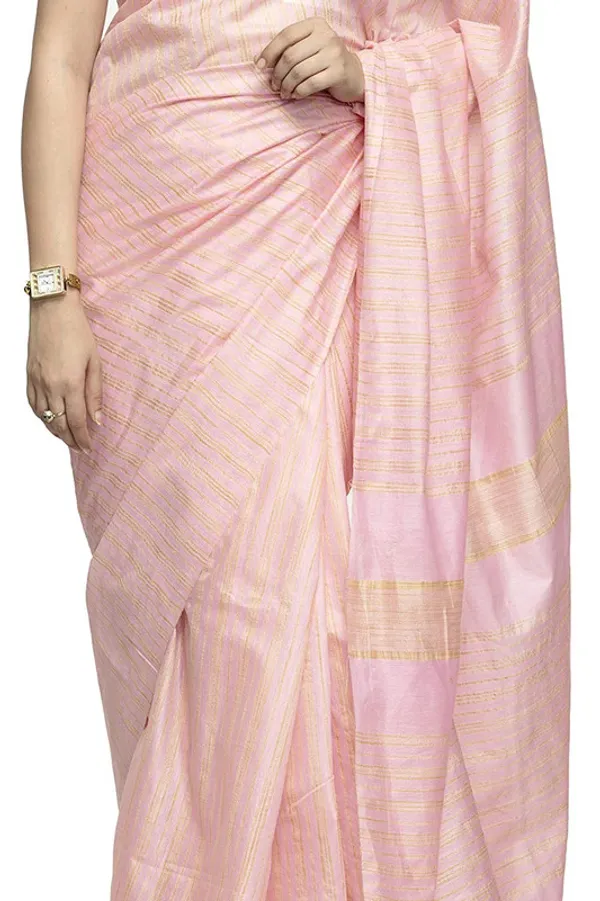 Kota_Silk_Bhagalpuri_Striped_Bollywood_Saree_(Faiery_Pink)