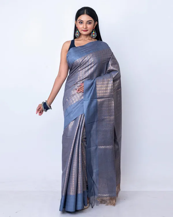 Munga_Silk_Cotton_Handloom_Zari_Weaving_Designer_Saree_(Vista_Grey)