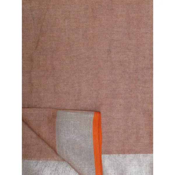 Handloom_Linen_Cotton_Blend_Contrast_Pallu_Bhagalpuri_Saree_for_Women_(Branie_Brown-Orange)