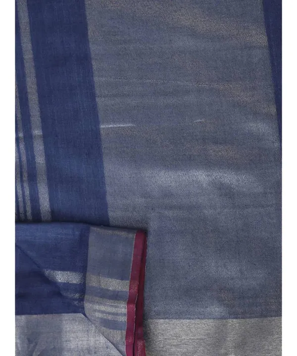 Handloom_Linen_Cotton_Blend_Contrast_Bhagalpuri_Saree_for_Women_(Dodger_Blue-Pink)